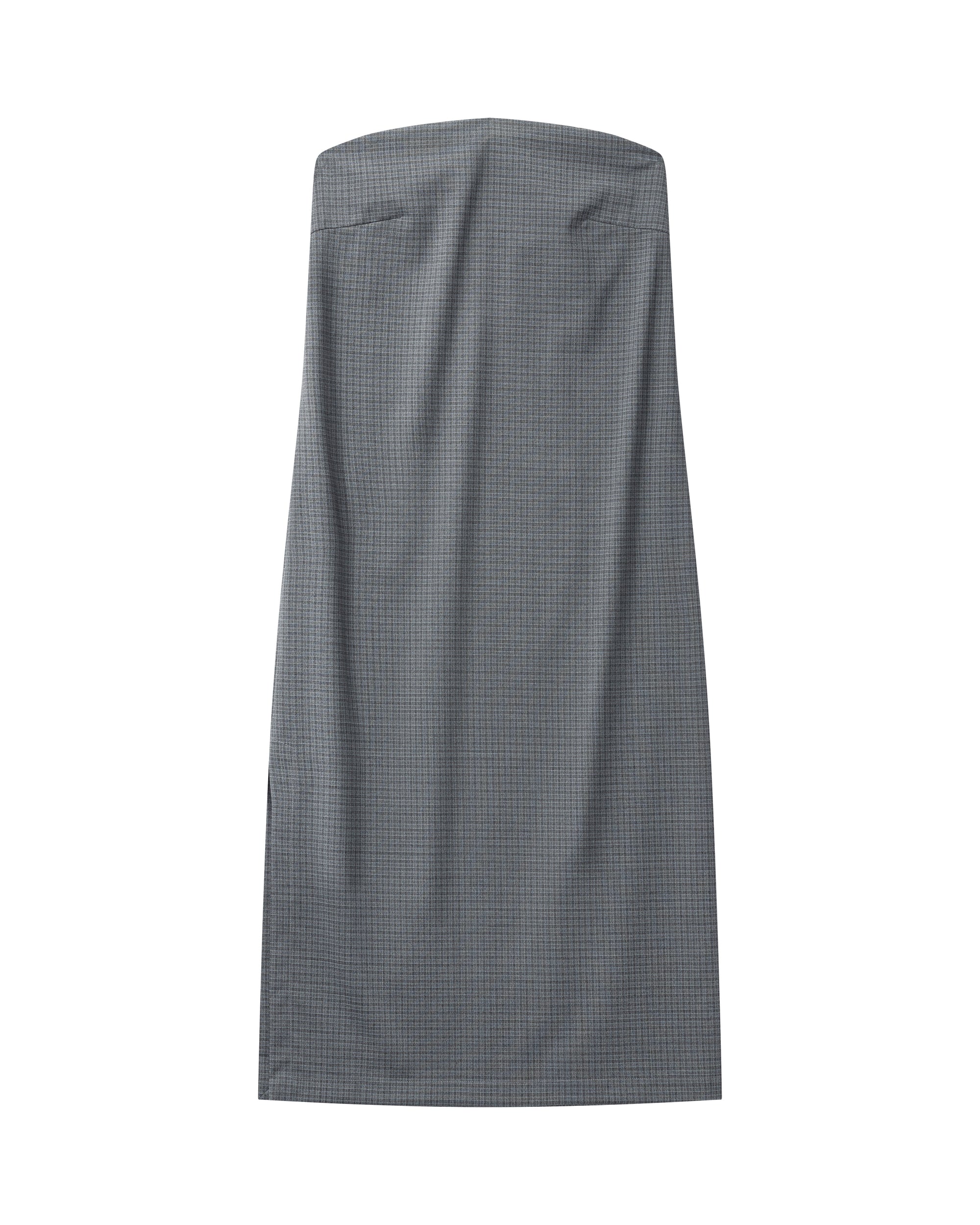 Lou Dress - Grey Check