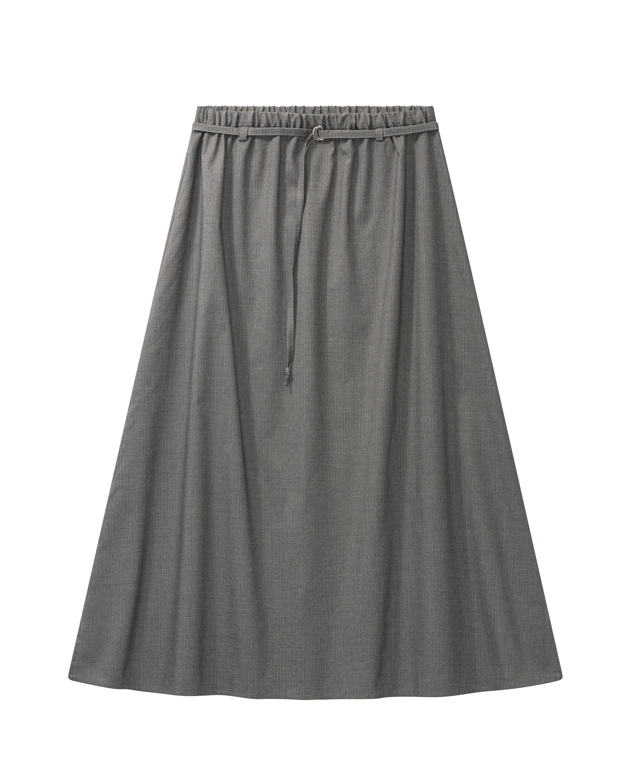 Helen Skirt - Striped Grey