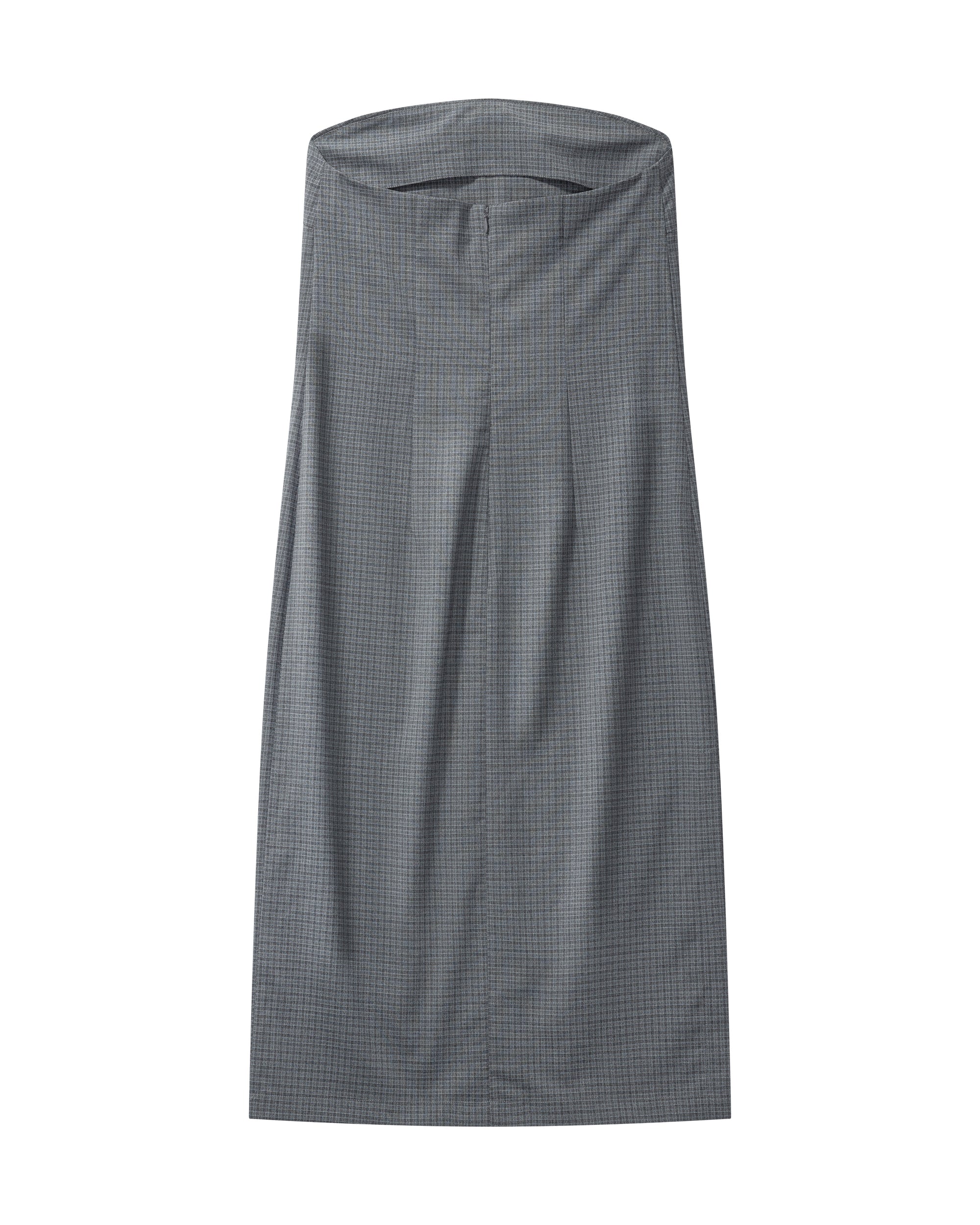 Lou Dress - Grey Check