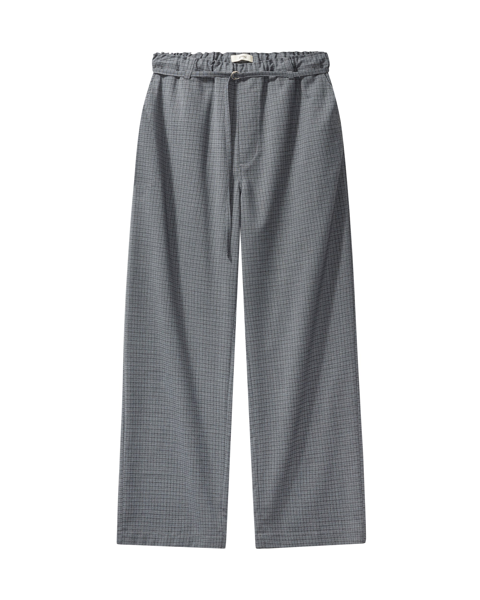 Ingrid pants - Light Blue Check