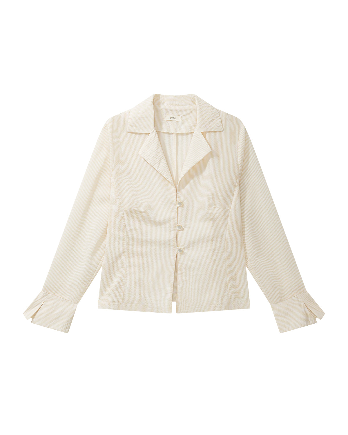 Dani Shirt - White Stripe