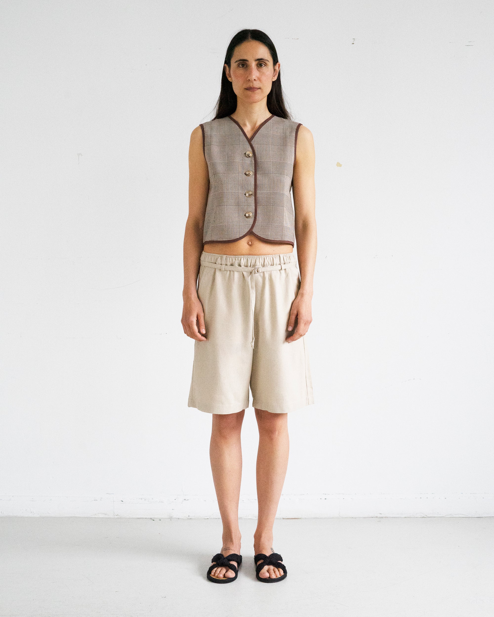 Ingrid Shorts - Sandstone