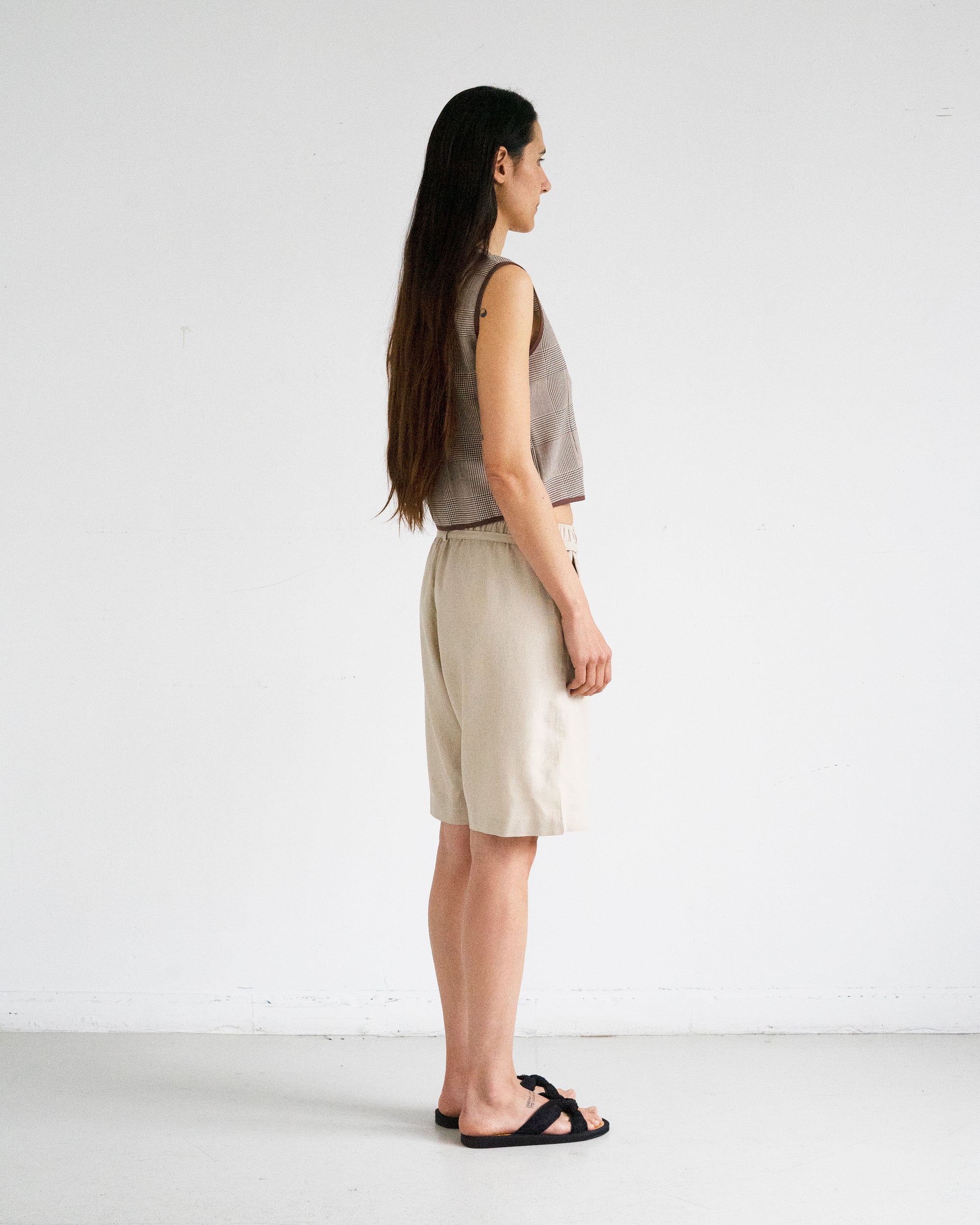 Ingrid Shorts - Sandstone