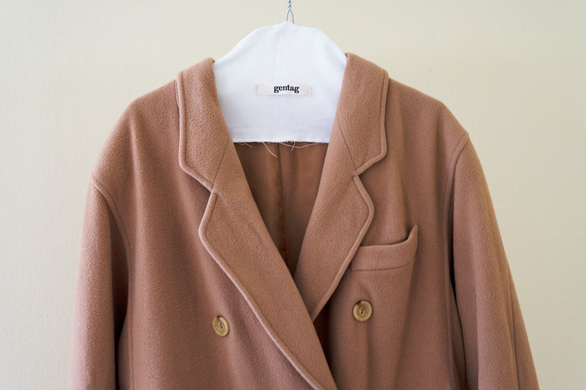 Camel Wool Coat