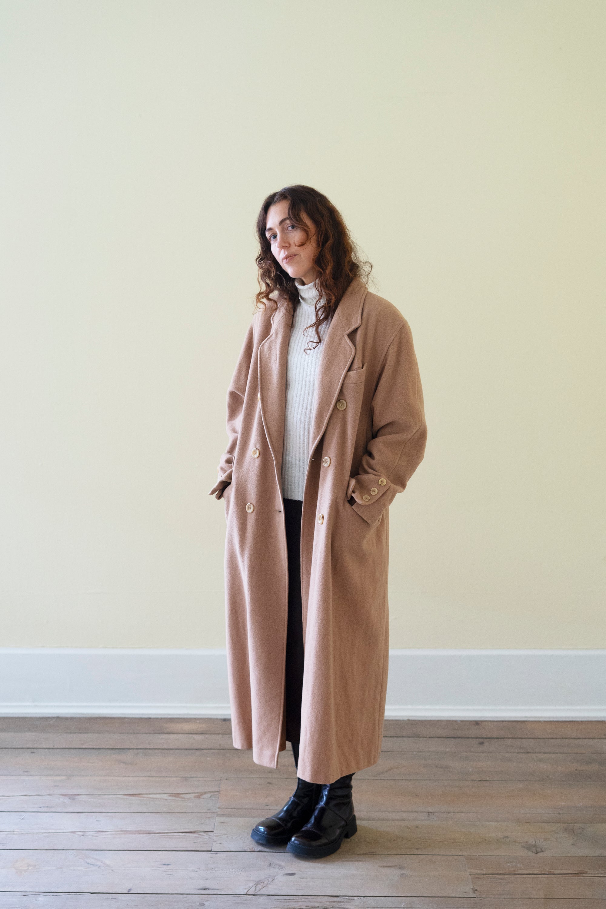 Camel Wool Coat