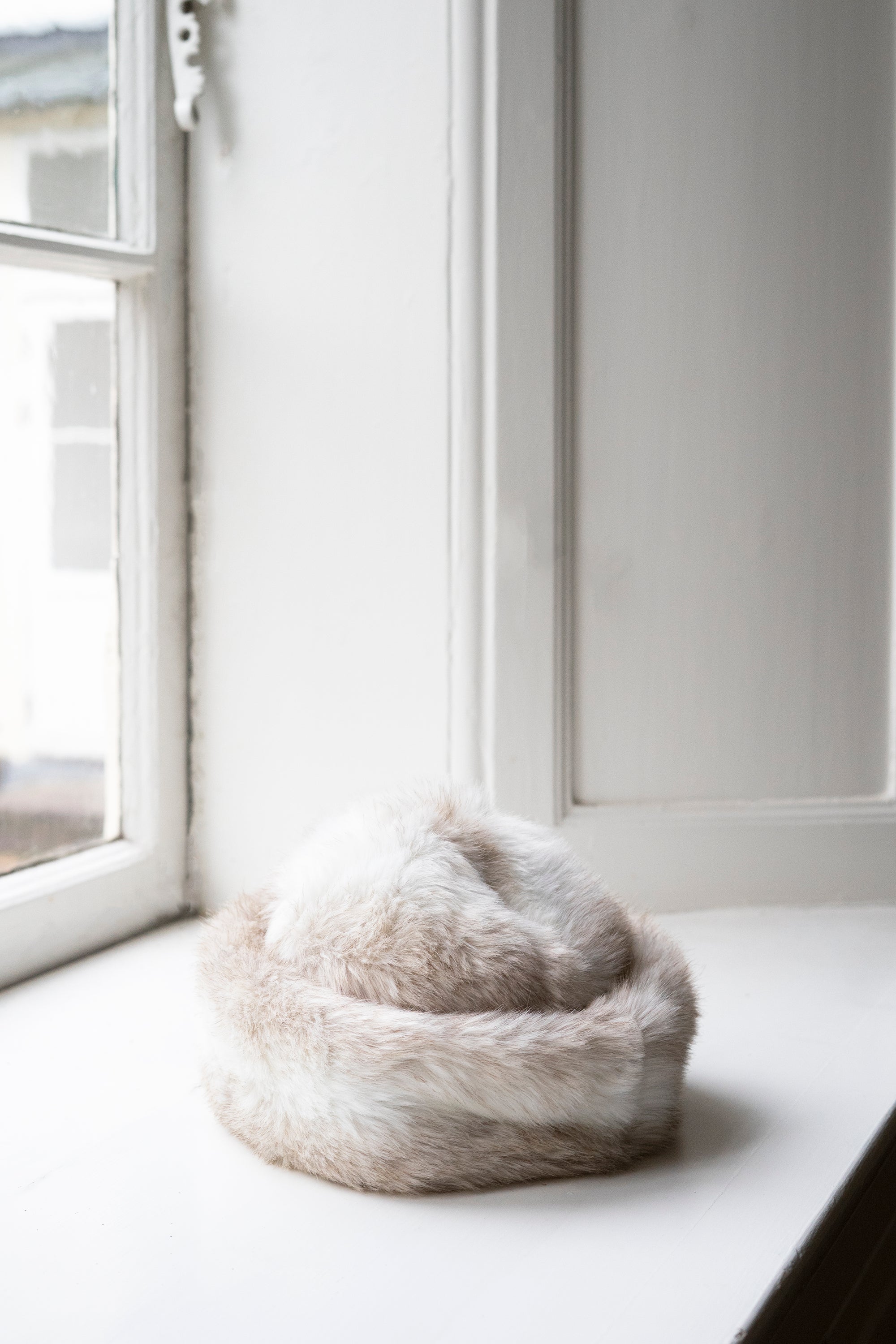 Vintage Faux Fur Bobble Cap