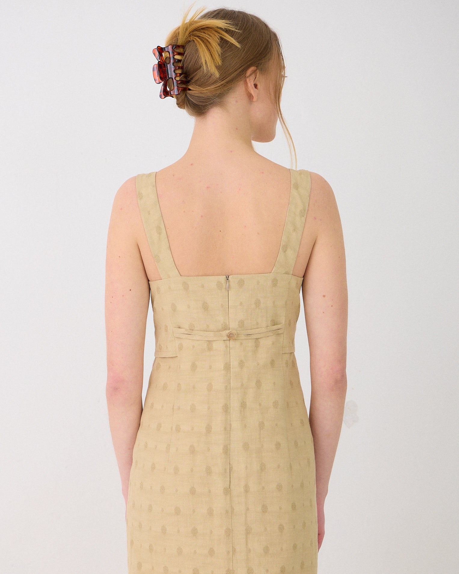 Anne Dress — Long Linen Dress