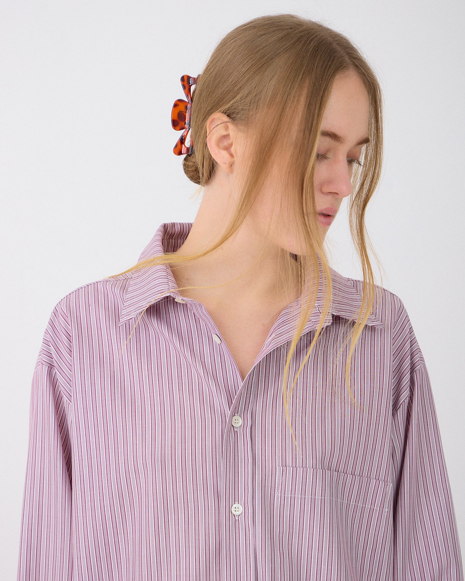 Margit shirt - Red stripe