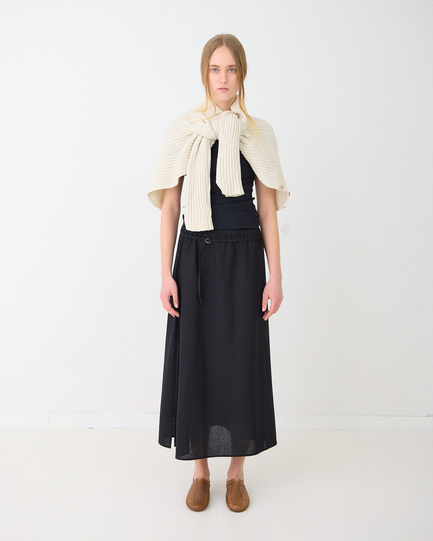 Helen Skirt - Muted Black