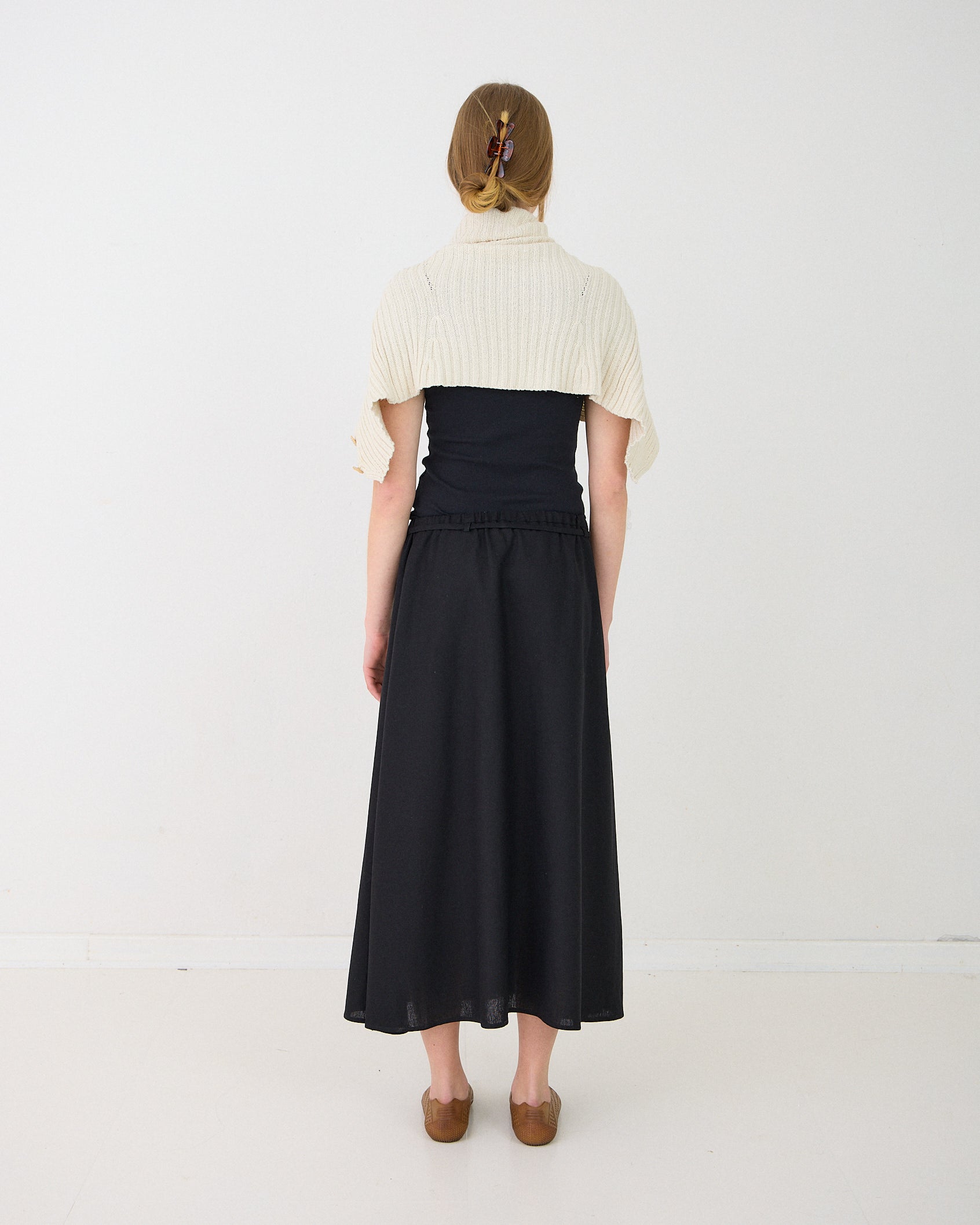 Helen Skirt - Muted Black