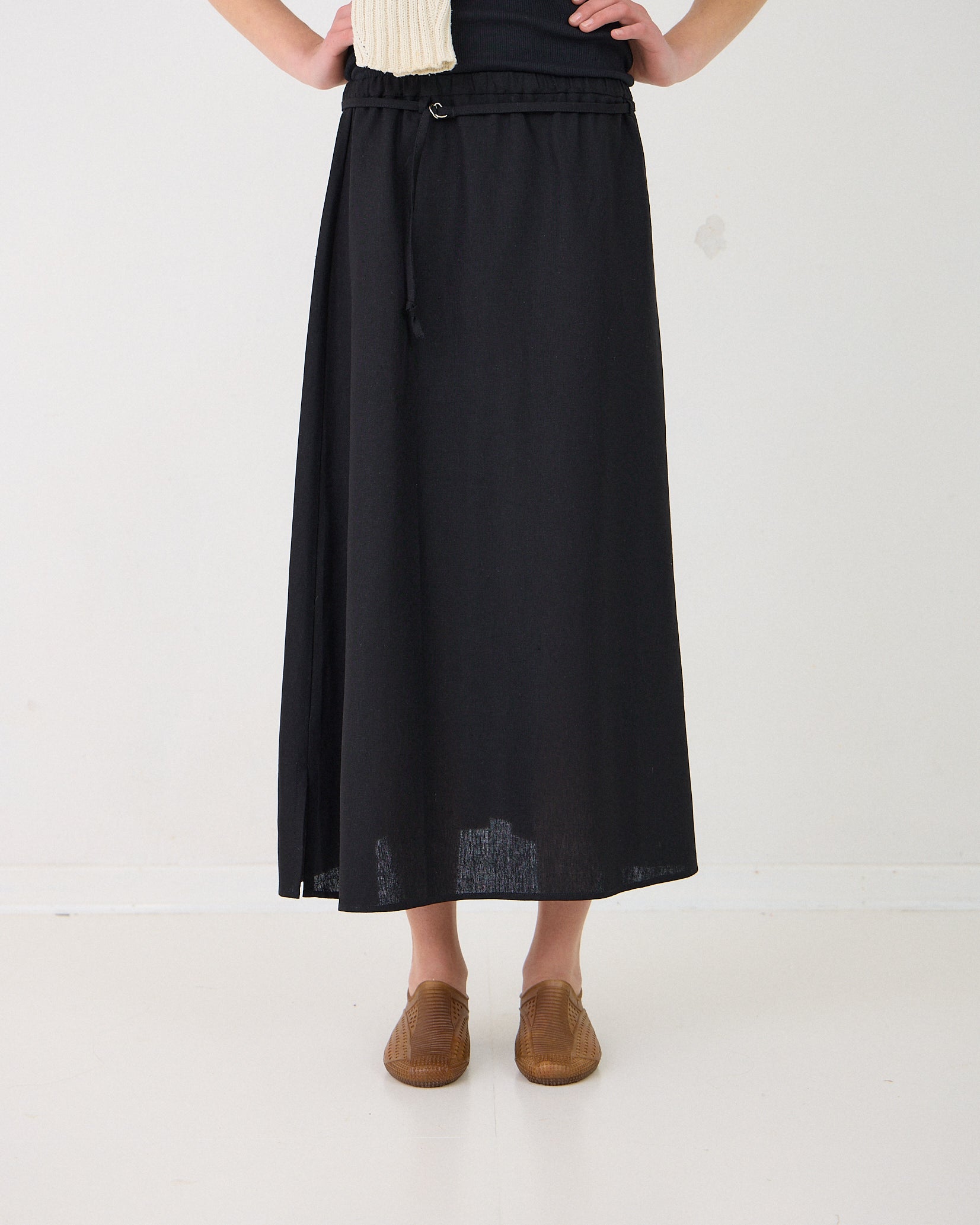 Helen Skirt - Muted Black