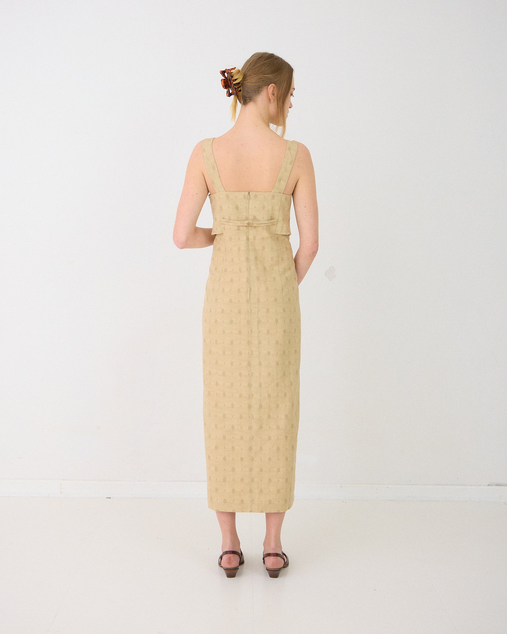 Anne Dress — Long Linen Dress