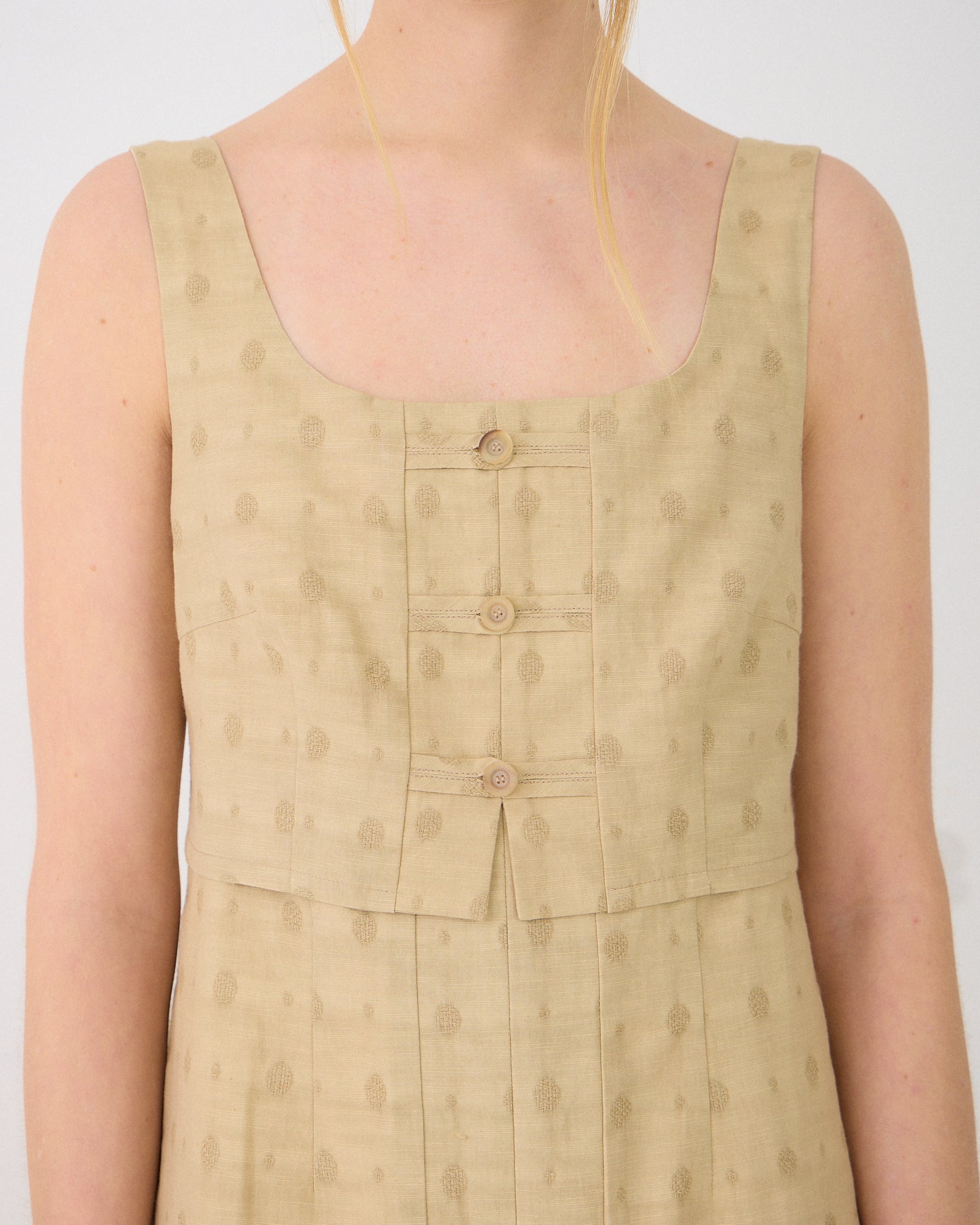 Anne Dress — Long Linen Dress
