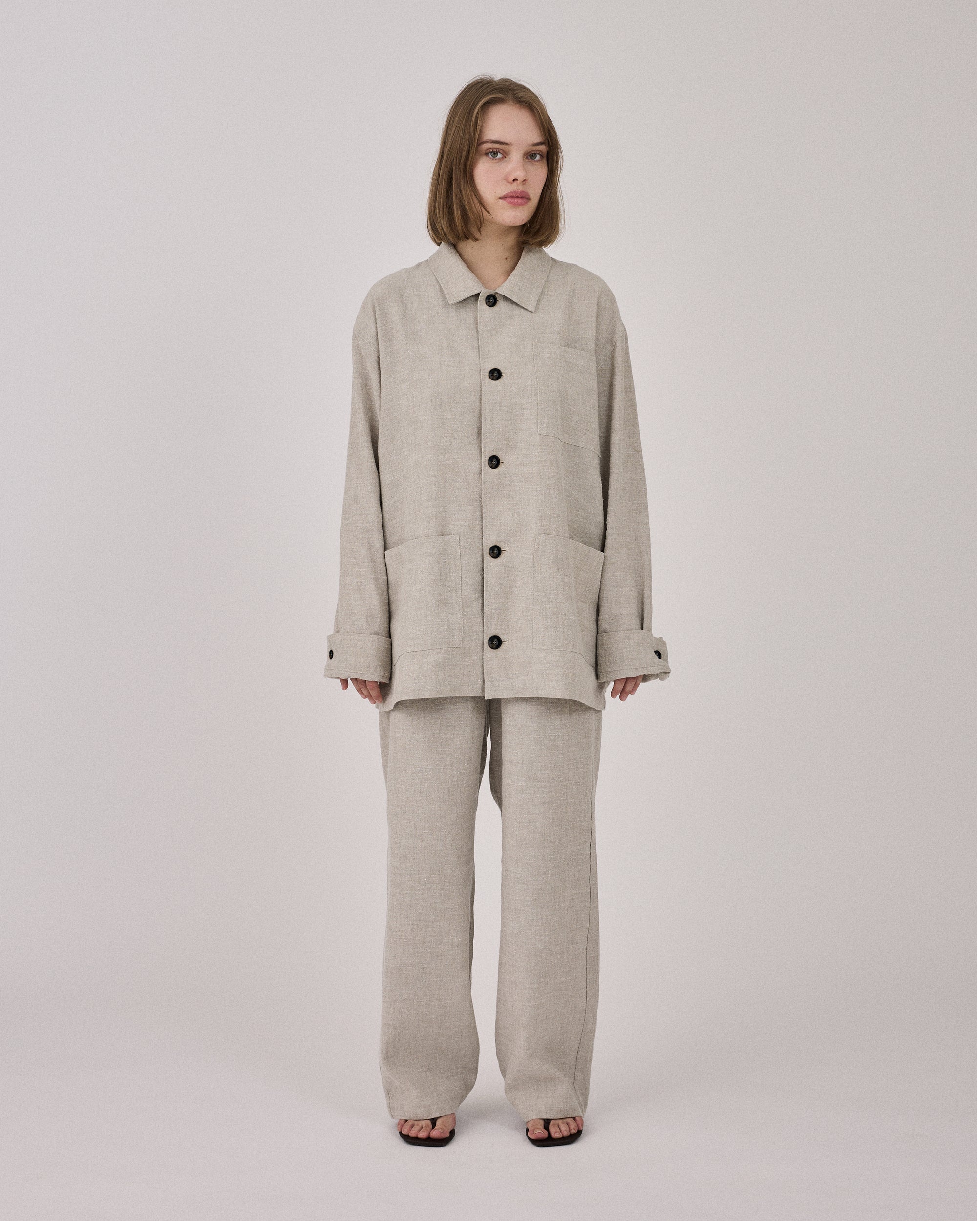 Sway Overshirt Linen/Silk