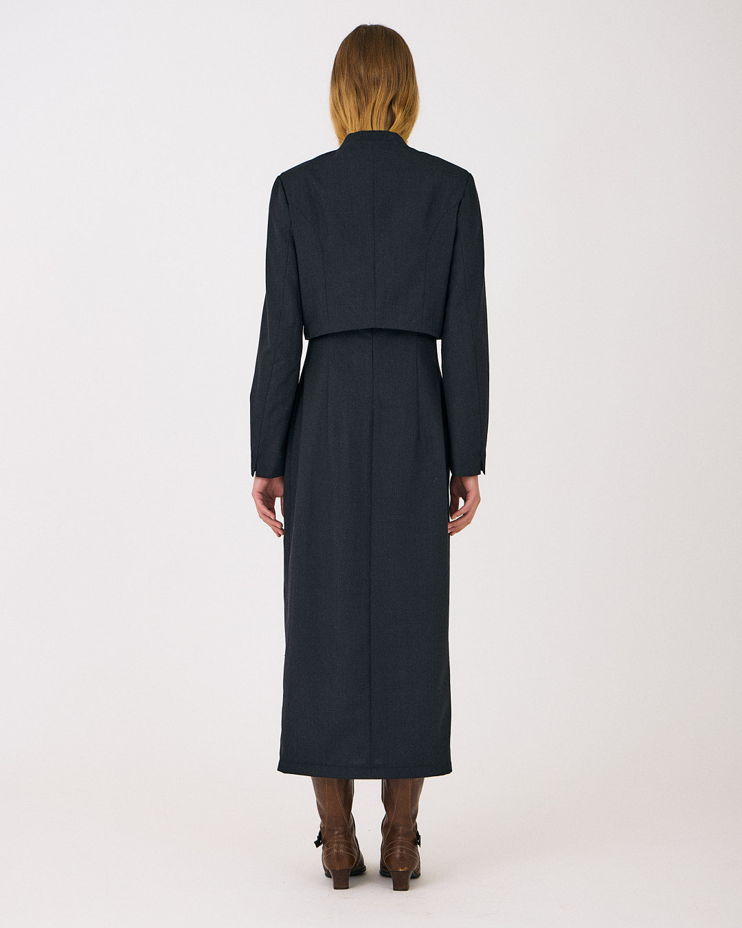 Anne Dress - Charcoal