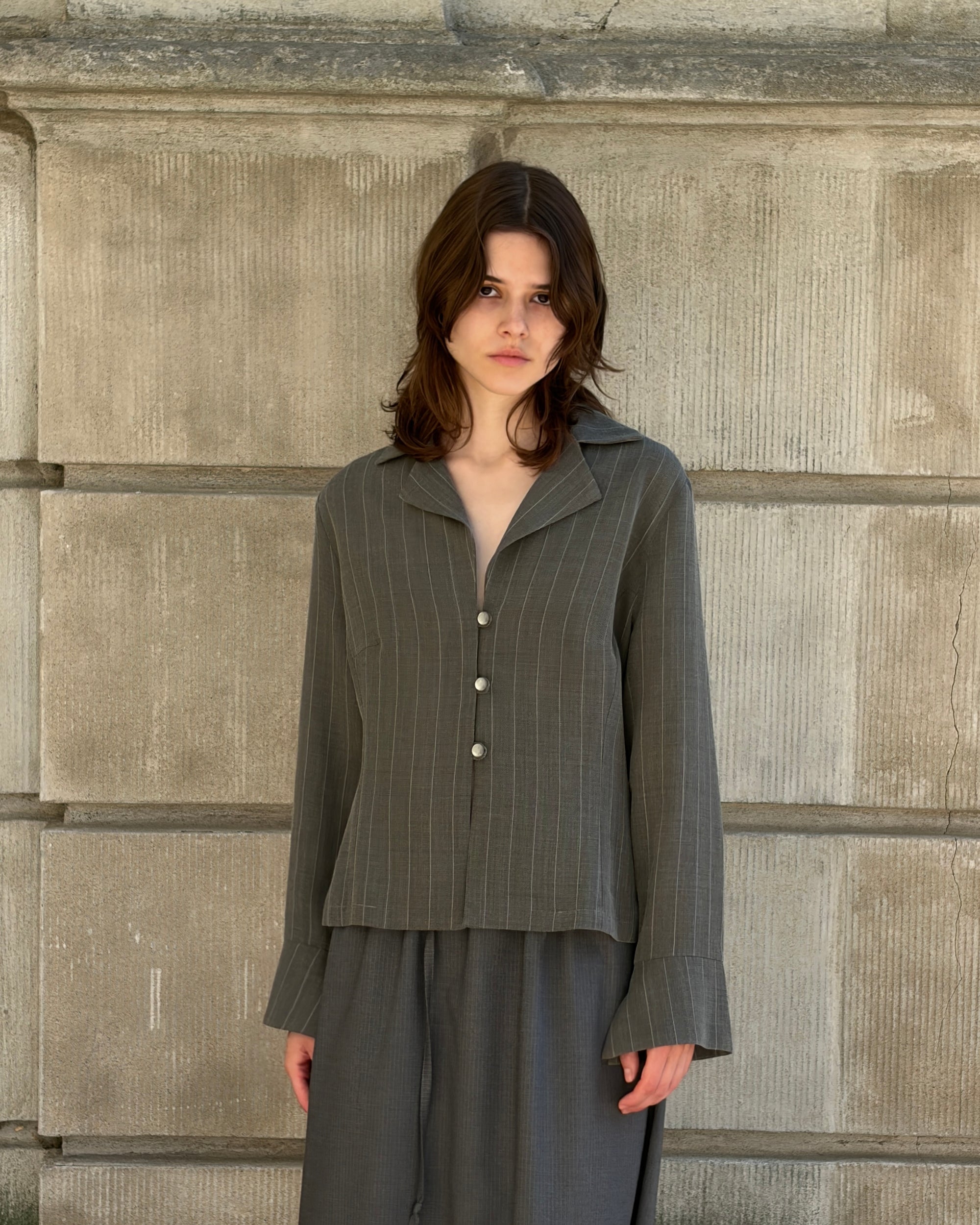 Dani Shirt - Stone Grey